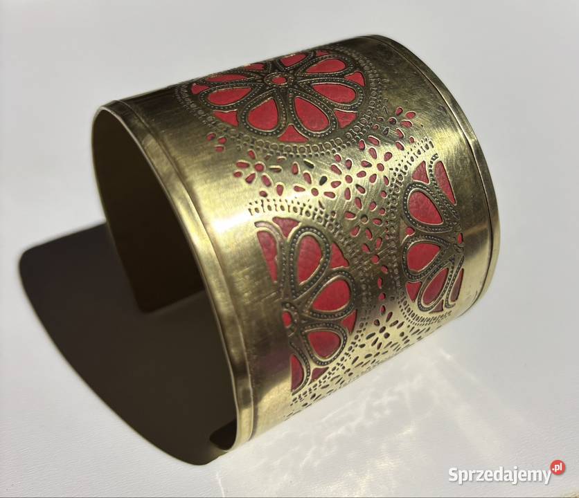 Bransoletka etniczna mosiądz Bydgoszcz