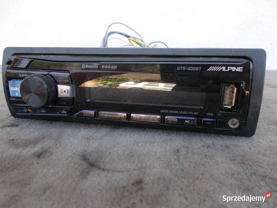 radioodtwarzacz ALPINE UTE200BT 4X50W USB Radioodtwarzacze lubelskie Zamość