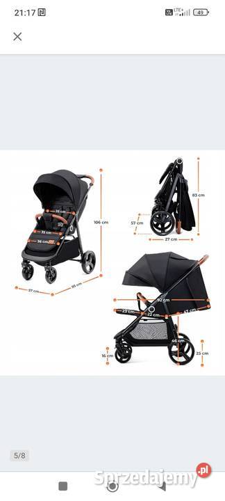 Wózek spacerowy Dla Dziecka Rogoźno