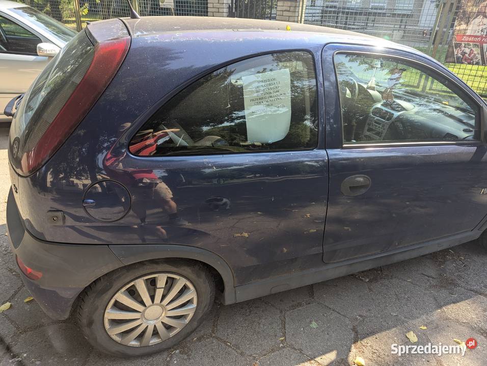 Opel corsa 12 benzyna gaz mazowieckie Sochaczew