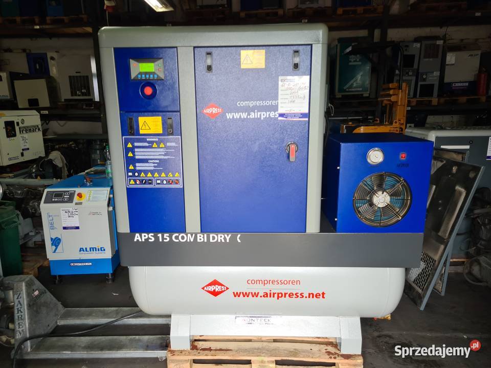 Kompresor śrubowy AIRPRESS APS 15 COMBI DRY X 11 wielkopolskie Zduny