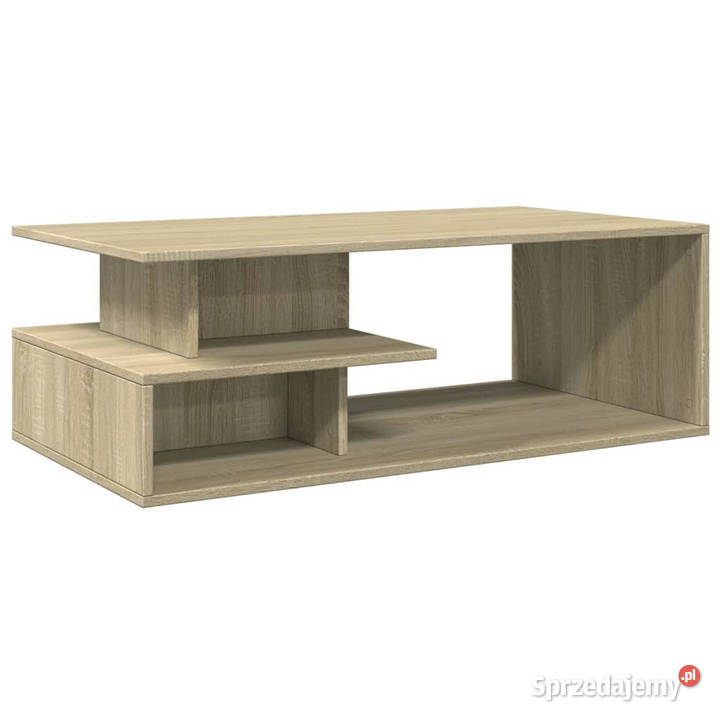 Stolik kawowy dąb sonoma 102x55x35 materiał Meble Warszawa
