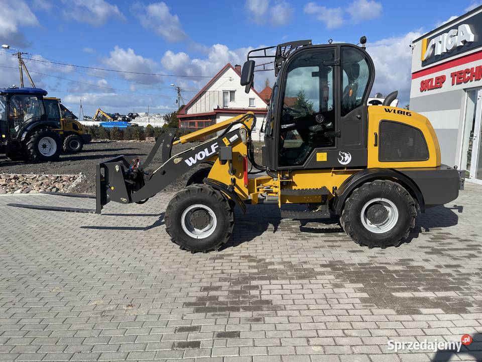 ŁADOWARKA PRZEGUBOWA WOLF 816 Wałcz sprzedam