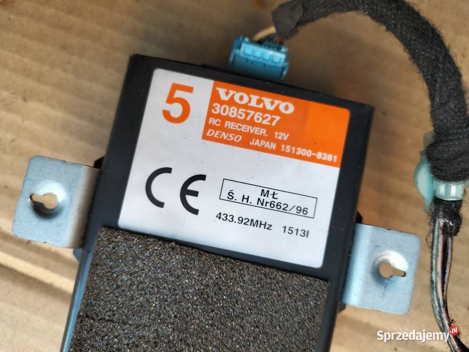 Volvo V40 S40 30857627 MODUŁ KOMPUTER STEROWNIK Kamień-Kolonia