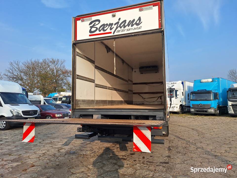 MAN TGM 18290 MAN18290 Euro6 Kontener IZOTERMA regulowane zawieszenie