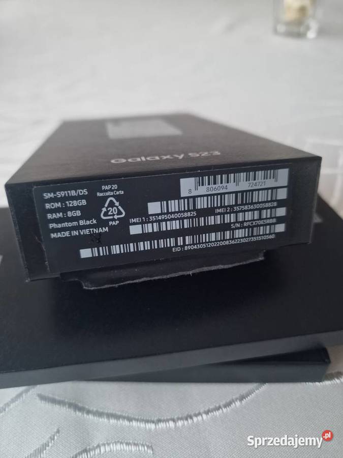 Samsung Galaxy S23 8128GB Stan idealny nowy Samsung wielkopolskie sprzedam