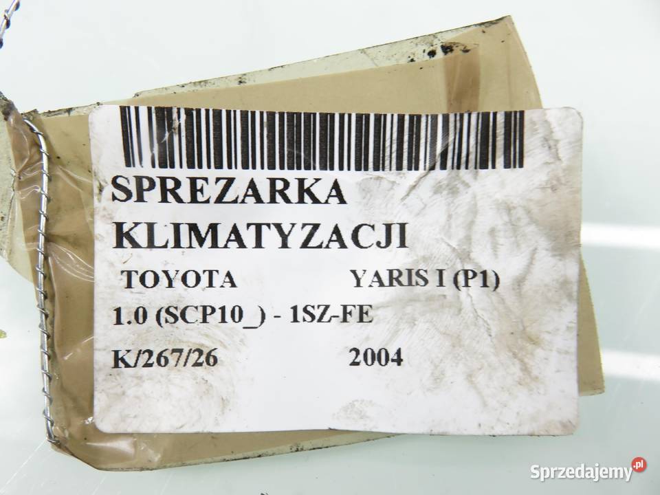 KOMPRESOR KLIMATYZACJI TOYOTA YARIS I 10