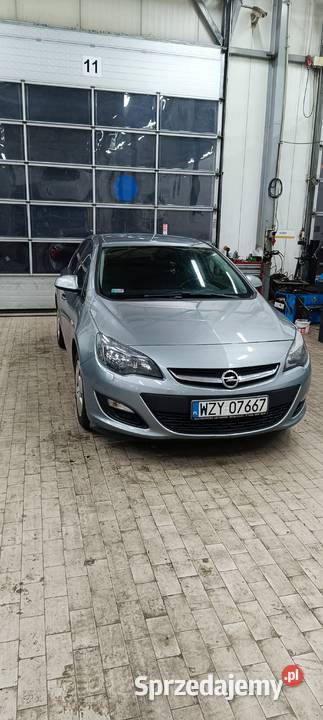 Opel Astra j 17cdti mazowieckie Żyrardów