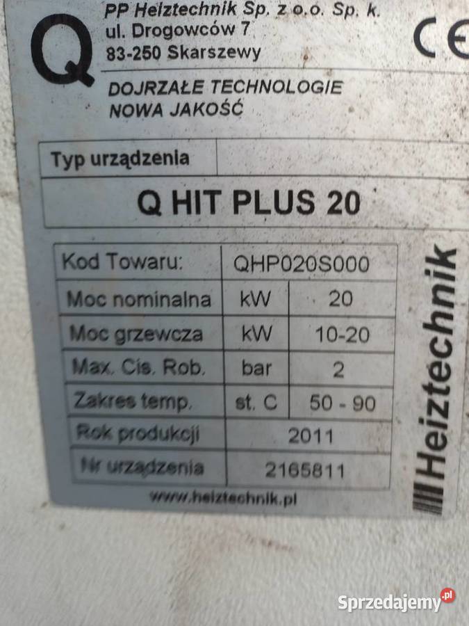 Obudowa pieca CO HEIZTECHNIK 20kw Częstochowa sprzedam