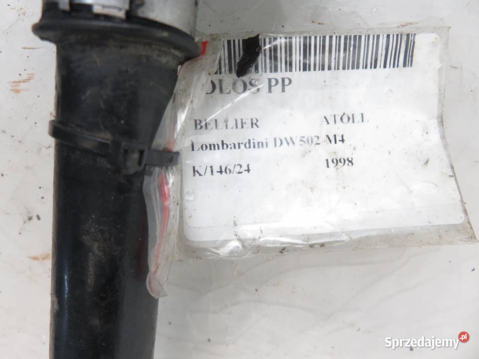 PÓŁOŚ PRAWA PRZEDNIA BELLIER ATOLL Lombardini małopolskie