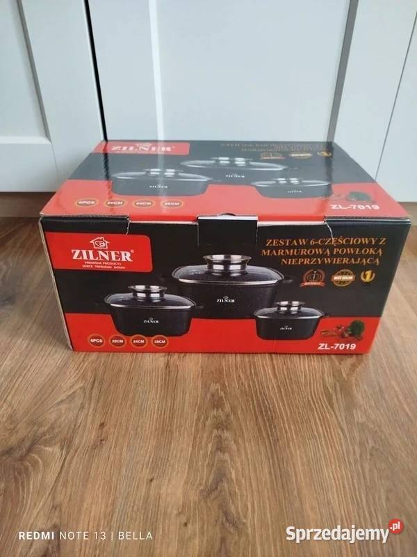 Zestaw 3 brytfann Zilner ZL7019 25 45 65 L