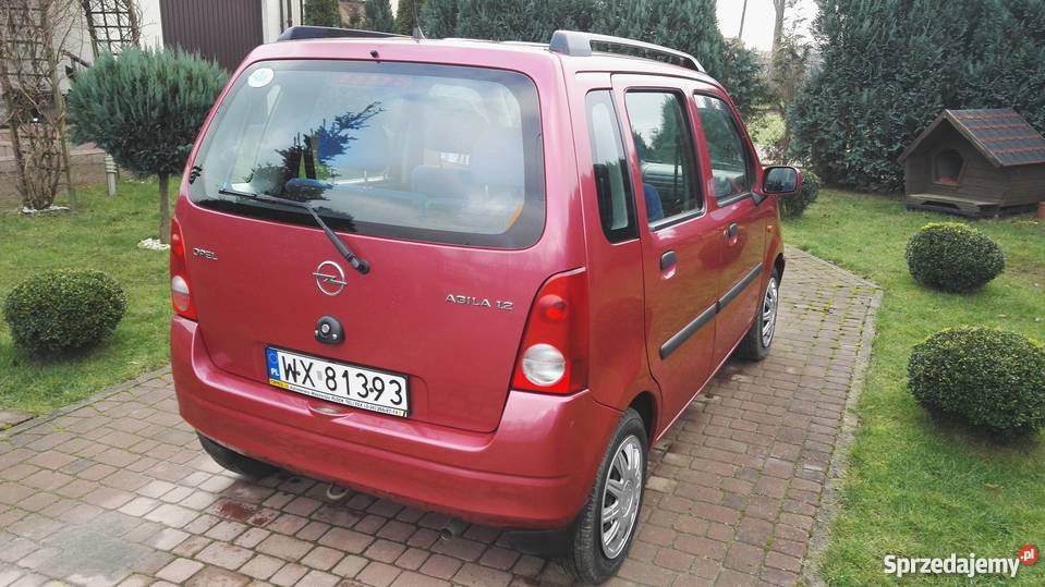 Opel Agilla Pakowny miejski samochodzik immobilizer Legionowo sprzedam