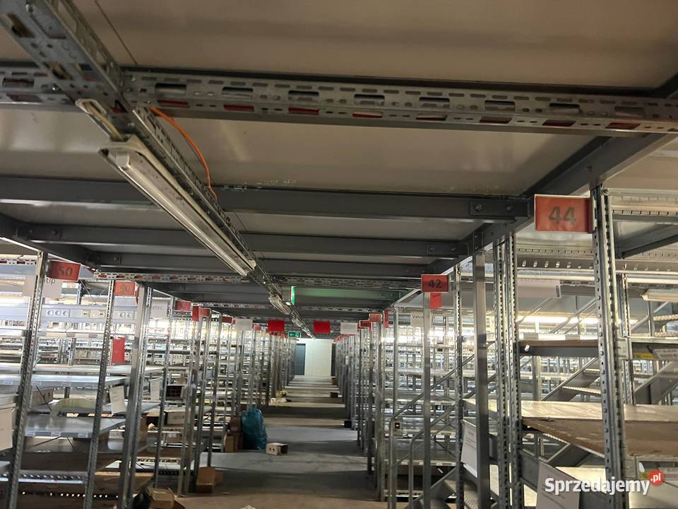 Regały półkowe 220x60 nowe do magazynów Katowice