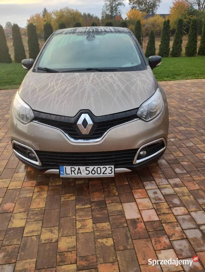 Sprzedam Renault Captur 15dci 2015r gniazdo AUX Komarówka Podlaska