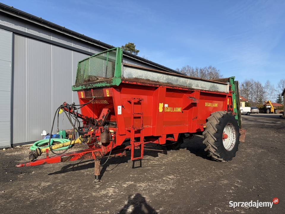 Rozrzutnik obornika 8 t Deguillaume HV Myszyniec