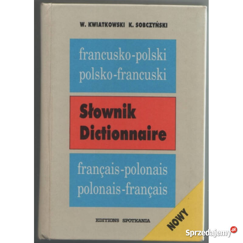 Słownik Polsko Francuski Francusko Polski Świdnica