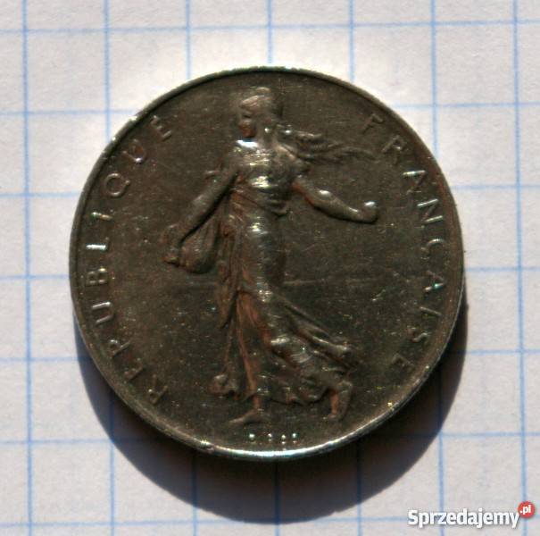 1 FRANK 1 FRANC 1977 FRANCJA