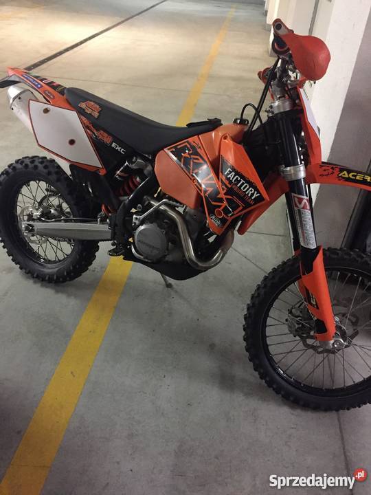 KTM EXC 450 RFS Factory Racing HOMOLOGACJA małopolskie Kraków