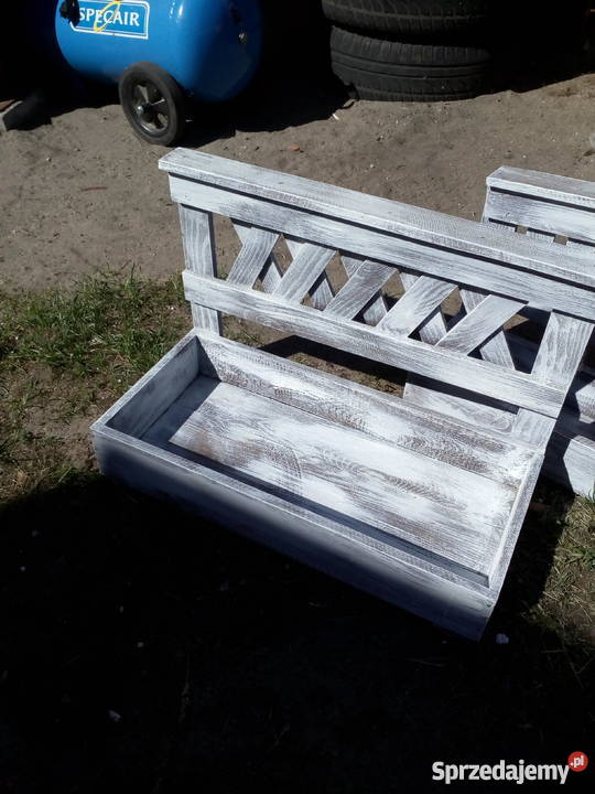 Donica drewnianaBalkon taras ogród Architektura ogrodowa opolskie