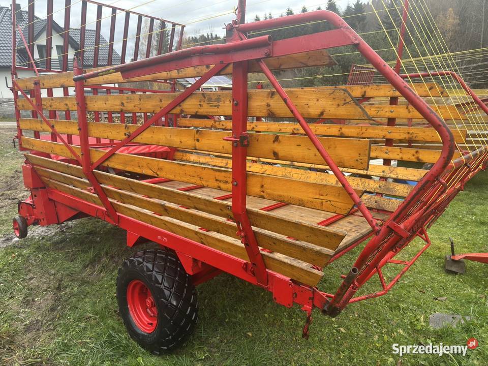 Przyczepa samozbierająca przyczepy nieuszkodzony