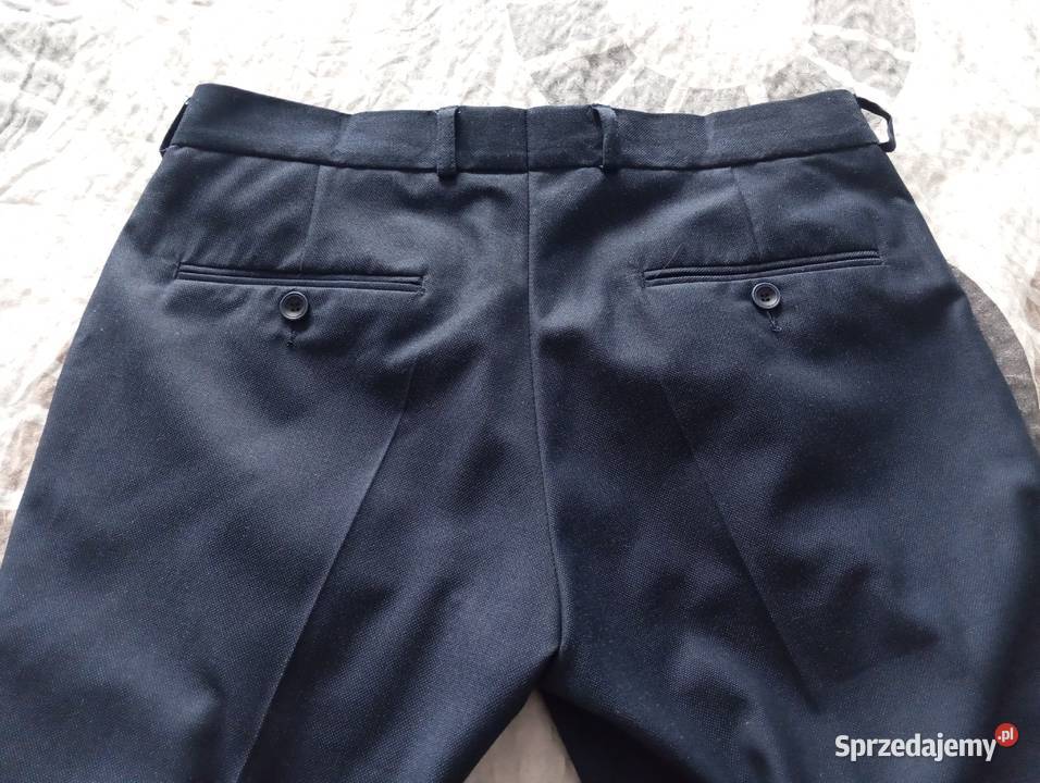 Garnitur ślubny granatowy Zawiercie sprzedam