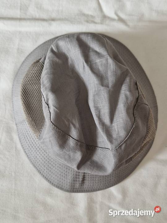 Szary letni kapeluszkapelusik unisex 58 Warszawa