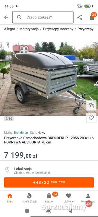 Przyczepka samochodowa lubelskie