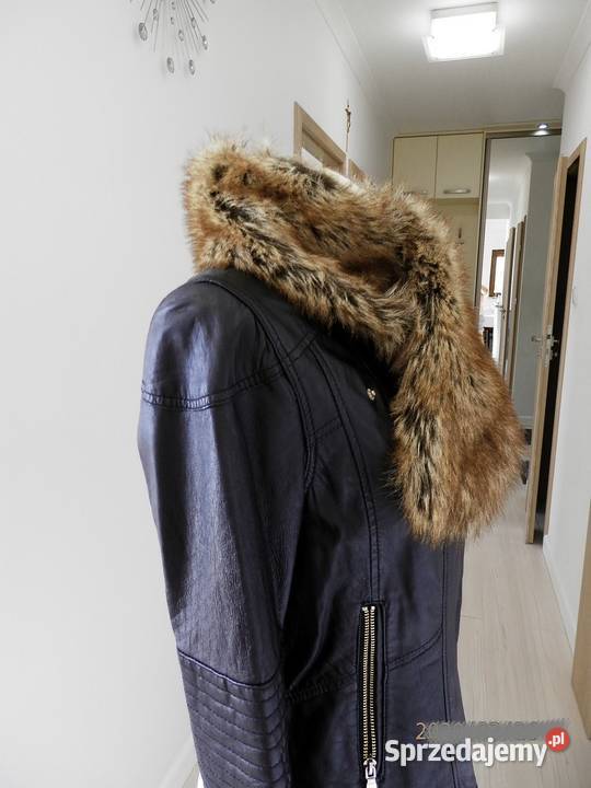 Szal Futrzany Etola Sztuczne Futerko Kołnierz Moda i Styl Łomża