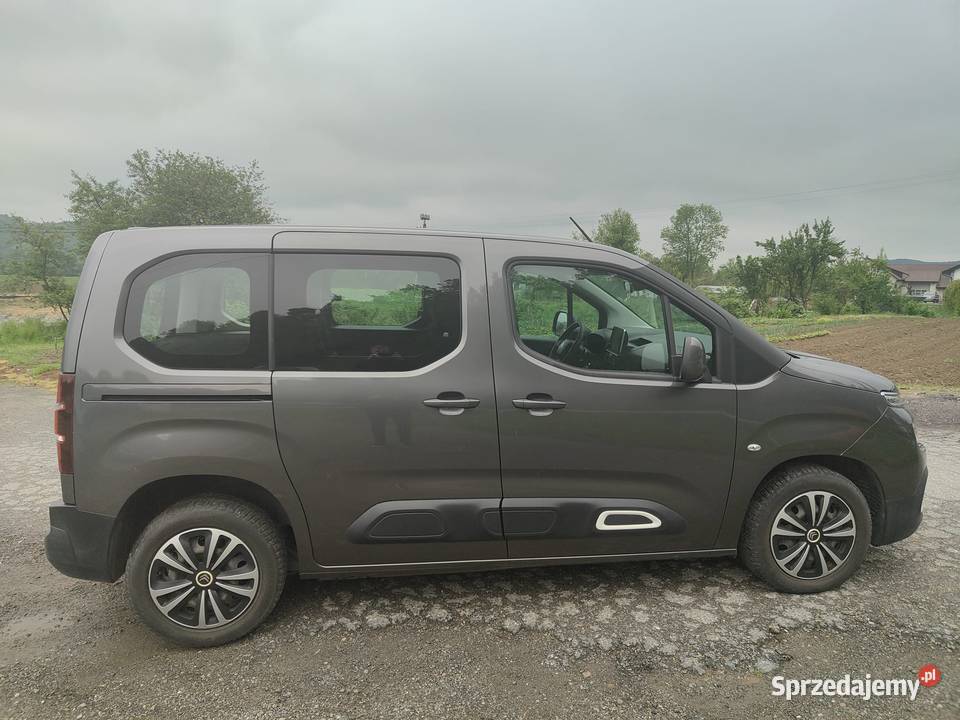 Citroen Berlingo 2020r 15 102 mały przebieg 115 małopolskie Wielka Wieś