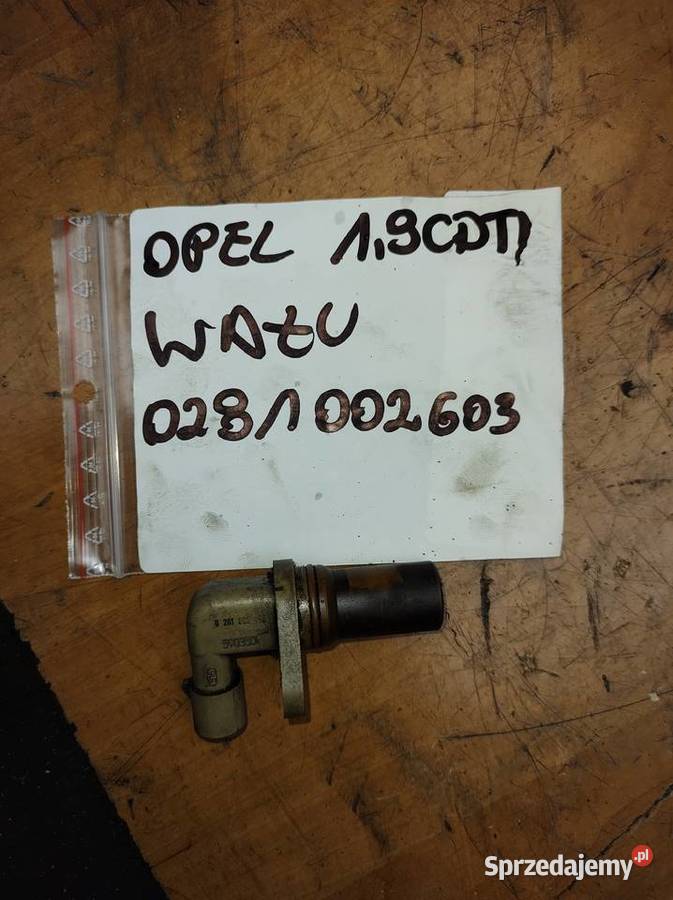 Opel Astra Zafira 19CDTI czujnik położenia walu czujniki Kielce