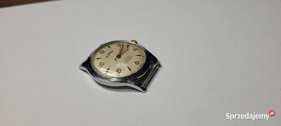 DELBANA szwajcarski zegarek z lat 50tych model Sosnowiec