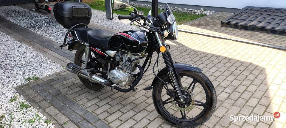 Ładny Motor motocykl Router RM 125 na kategorię 12KM Wałdowo Szlacheckie