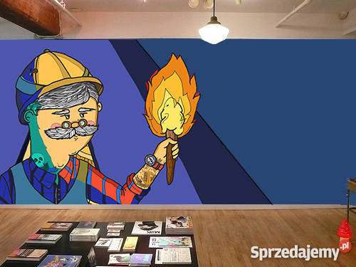 Artystyczne malowanie ścian Rysunek Ilustracja zachodniopomorskie Szczecin