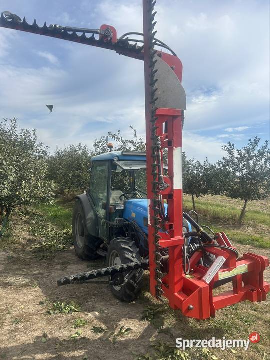 Cięcie mechaniczne listwą tnącą sadownicza Kleczanów