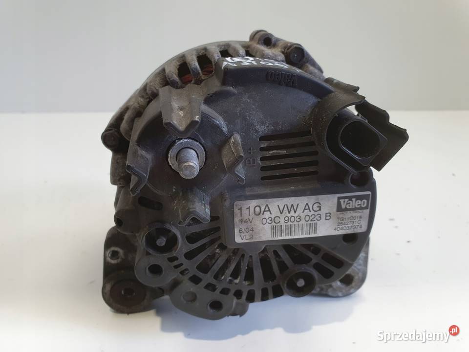 ALTERNATOR VW Golf V 16 FSI 110A 03C903023B osobowe Chełm