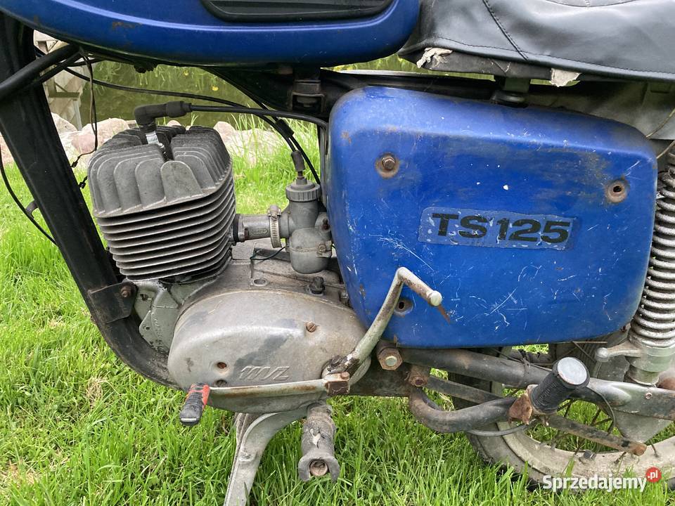 MZ TS125 uszkodzony sprzedam