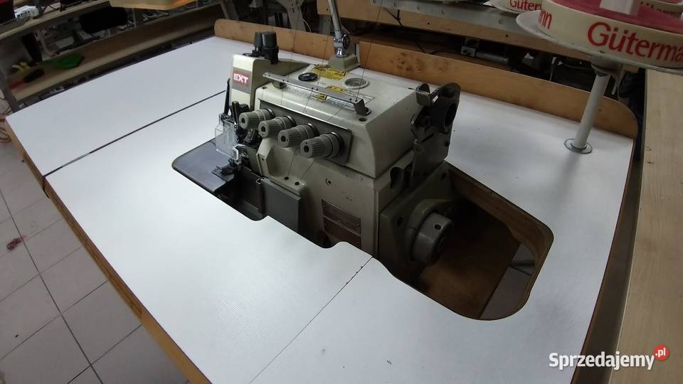 Owerlok 5nici Pegasus z 2 transportym obcinaniem Produkcja Biznes i Przemysł Józefów
