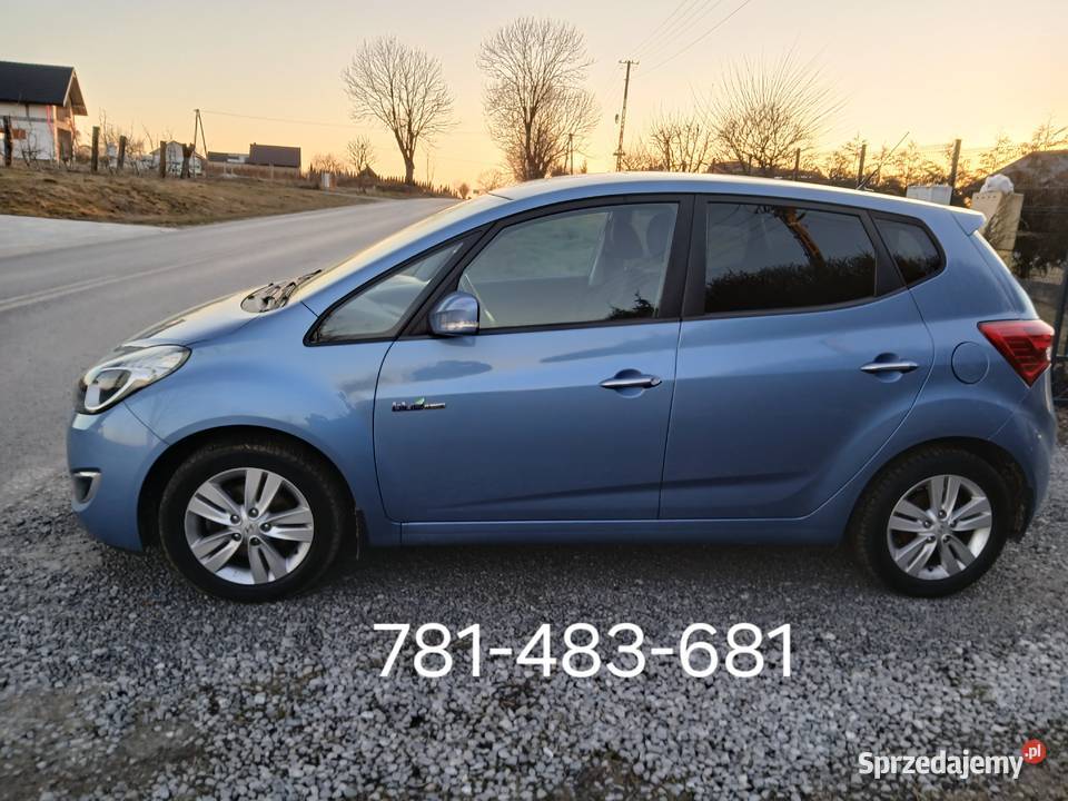 HYUNDAI IX20 16 BENZYNA 12592kW produkcji 2011r lubelskie Karczmiska Drugie