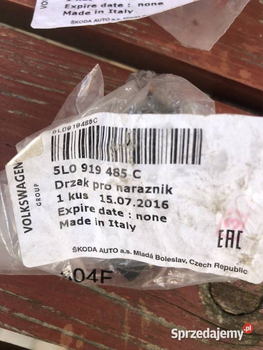 Mocowanie czujnika pdc skoda yeti 5J0 osobowe Kozy