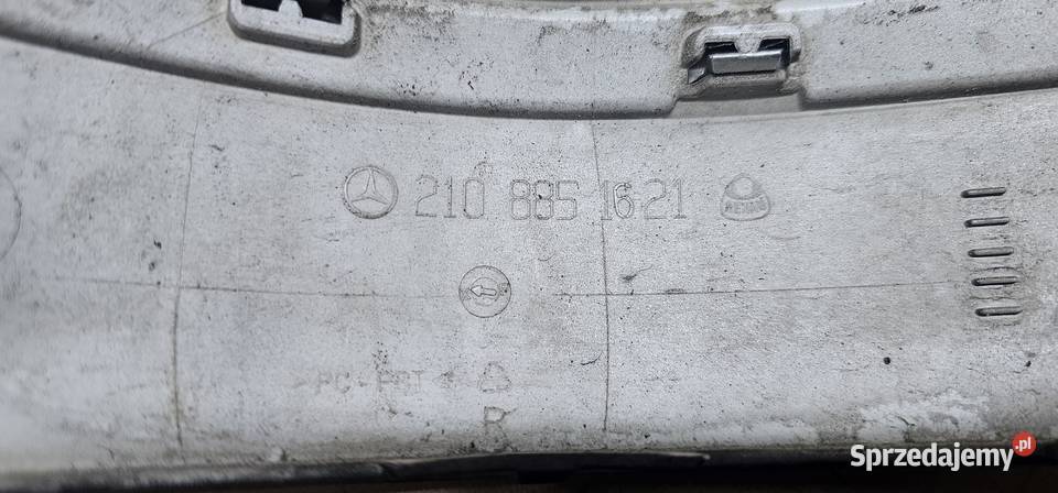 Listwa zderzaka prawa mercedes w210 lift Zbąszyń