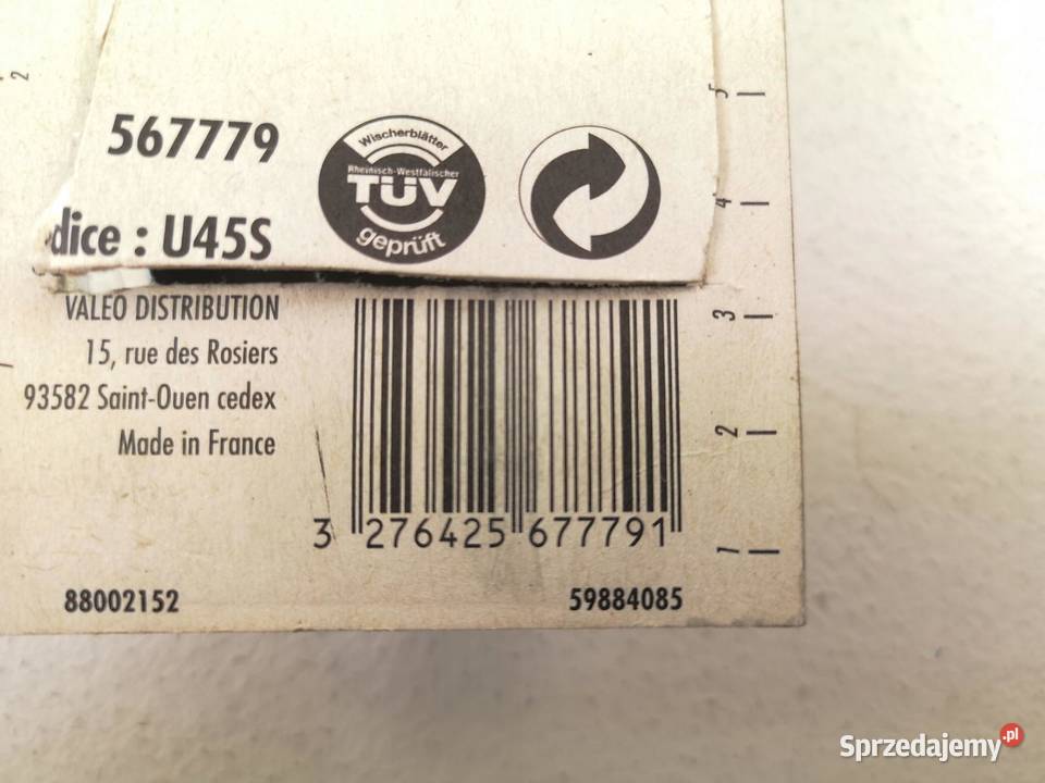 PIÓRO WYCIERACZKI 450MM LEWE PRZÓD ALFA 33 OPEL sprzedam