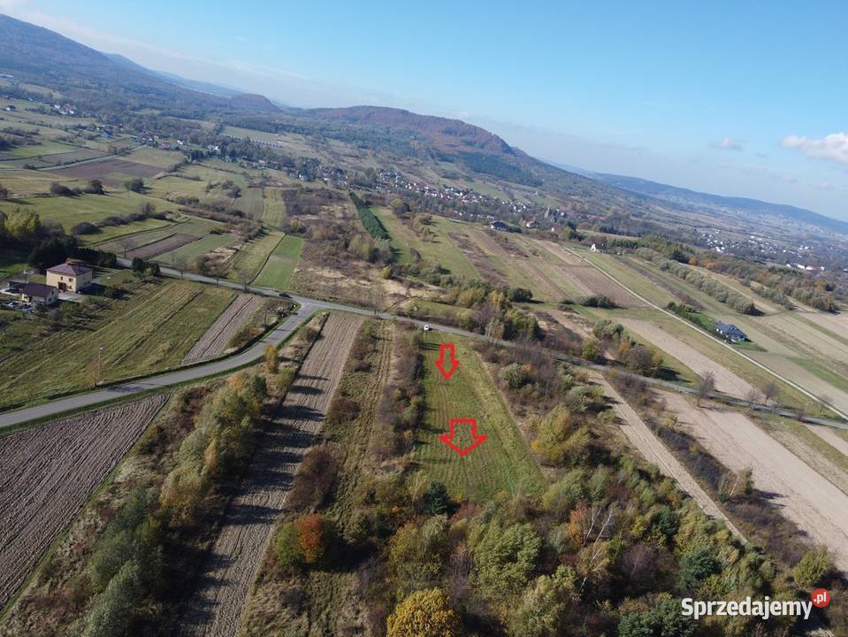 Działka budowlana z WZ Cieklin sprzedam