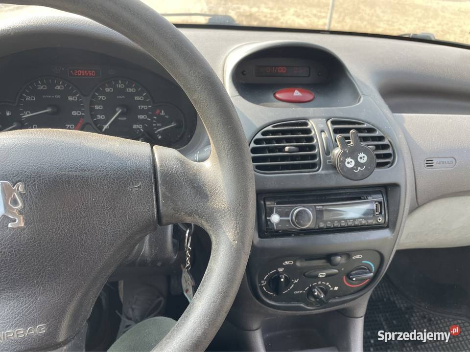 Peugeot 206 11 2003r Benzyna Wspomaganie Długie 4/5 podlaskie