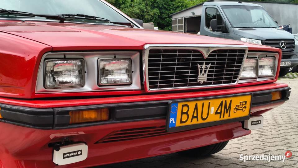 Maserati Biturbo Spyder Zagato 25l 1986 Stan manualna łódzkie Zgierz