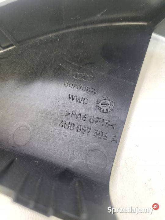 NAKŁADKA OSŁONA LUSTERKA AUDI A8 D4 4H0857506A Przystajń