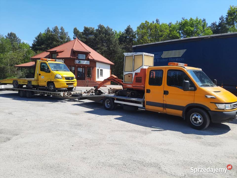 Laweta Złoczew holowanie transport maszyn