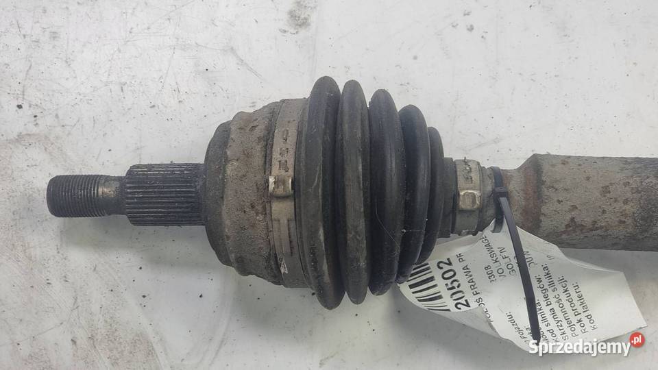 PÓŁOŚ PRAWA PRZÓD VOLKSWAGEN GOLF IV 1J407272F Pozostałe kujawsko-pomorskie Lipno