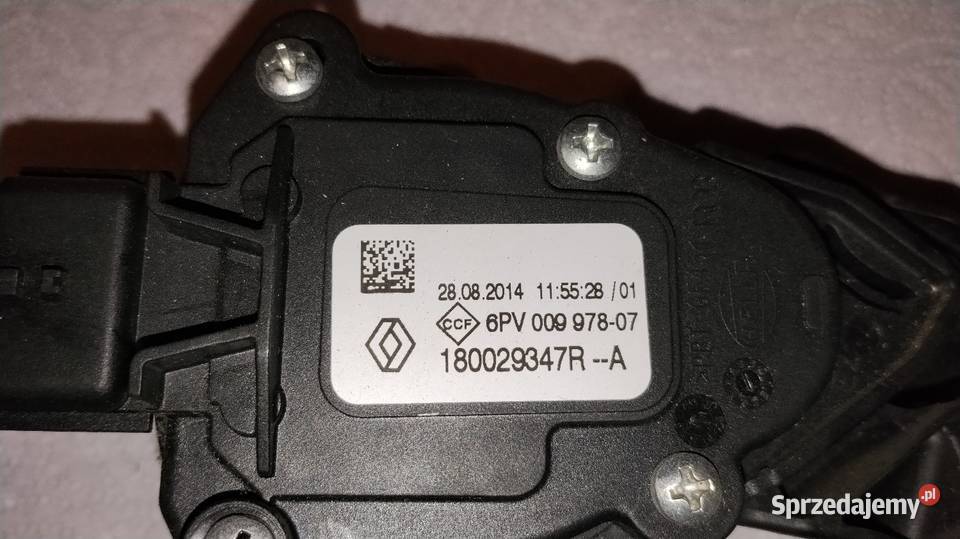 Pedał gazu potencjometr renault captur SUV 15 Potencjometry Posługowo