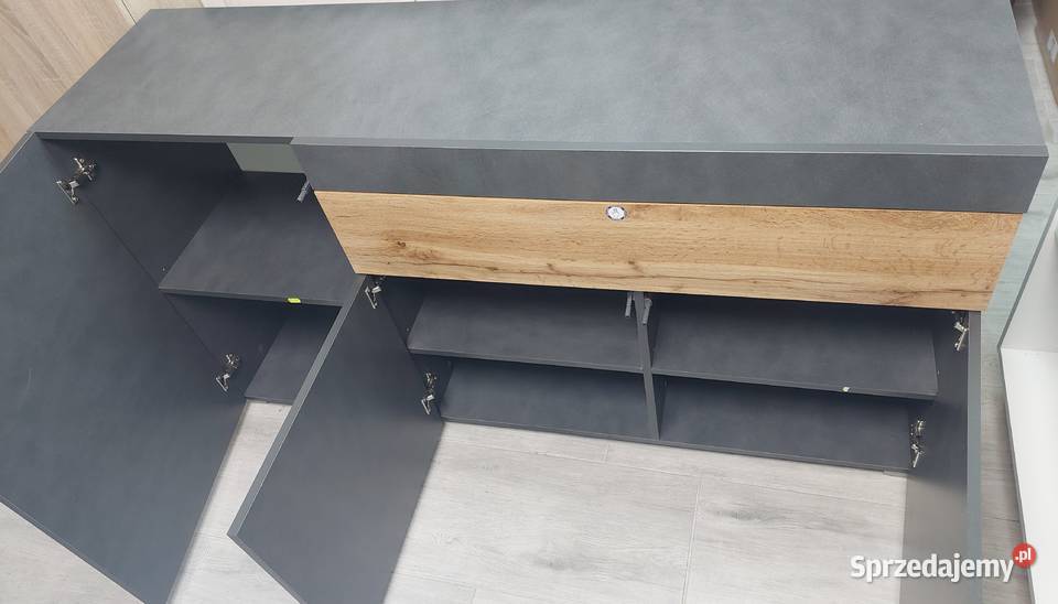 komoda 3d1sz antracytdąb wotan 40.5cm wielkopolskie Poznań