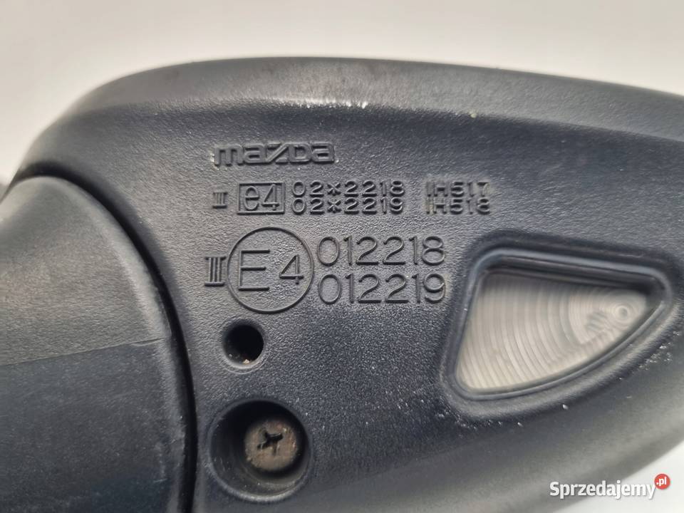LUSTERKO Mazda Rx8 0312r PRAWE PASAŻERA 7 Pin